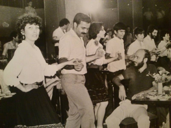 На греческом вечере в молодежном клубе «Амирани»